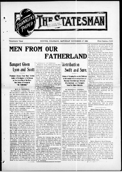 Denver Star, Nov 27, 1909