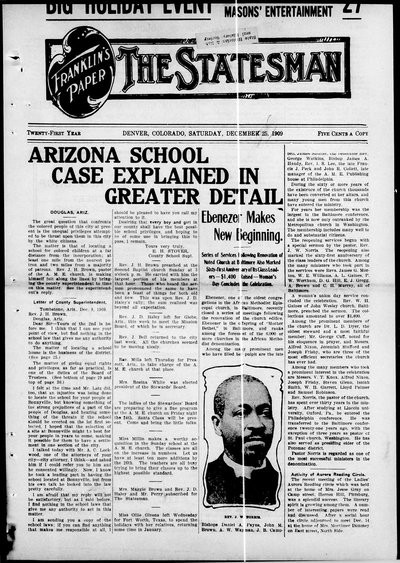 Denver Star, Dec 25, 1909