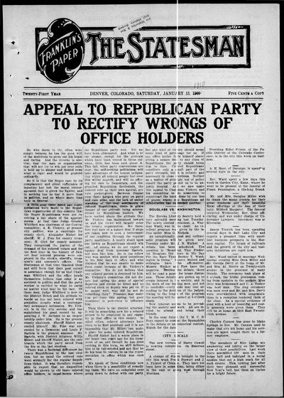 Denver Star, Jan 15, 1910
