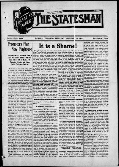 Denver Star, Feb 19, 1910