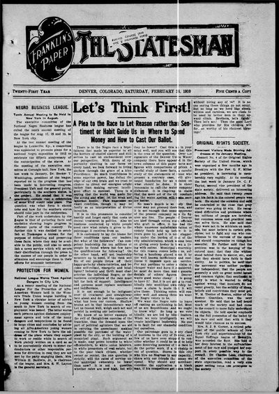 Denver Star, Feb 26, 1910