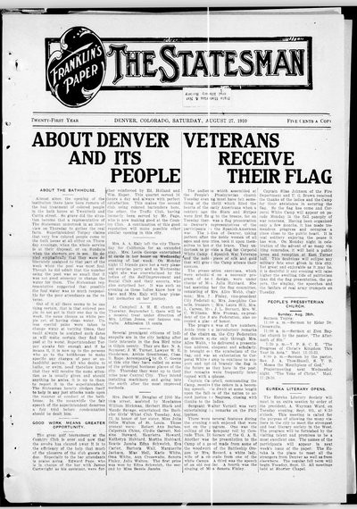 Denver Star, Aug 27, 1910