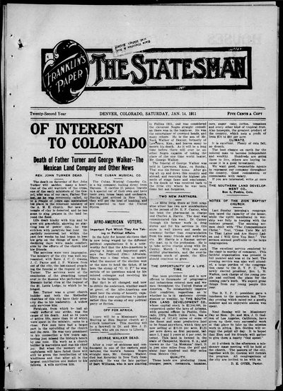 Denver Star, Jan 14, 1911