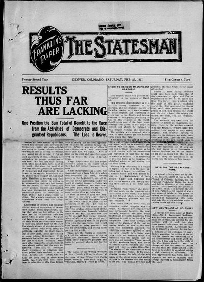 Denver Star, Feb 25, 1911
