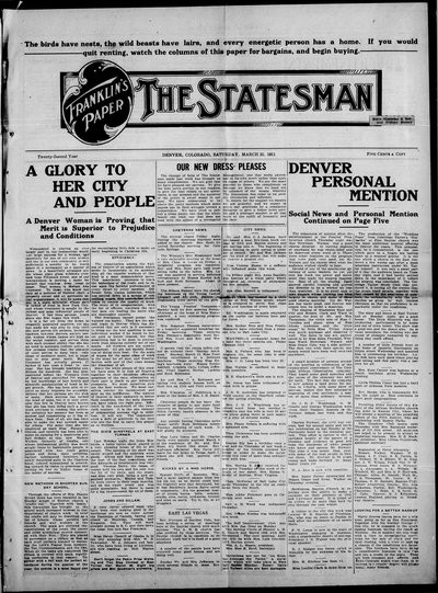 Denver Star, Mar 25, 1911