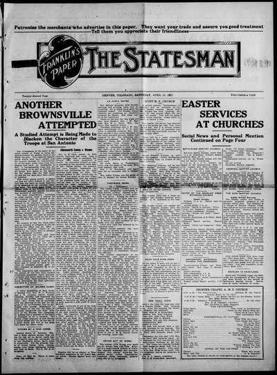Denver Star, Apr 15, 1911
