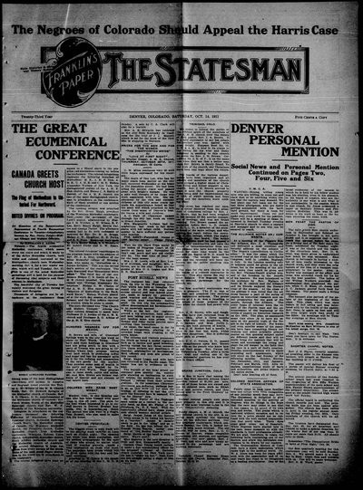 Denver Star, Oct 14, 1911