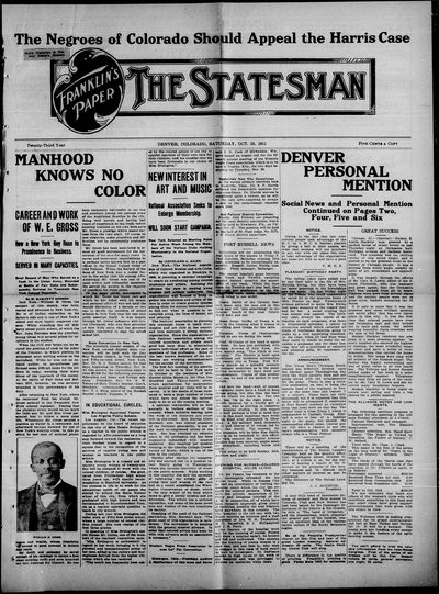 Denver Star, Oct 28, 1911