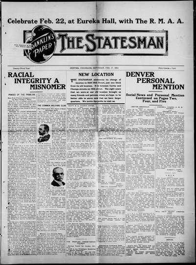 Denver Star, Feb 17, 1912