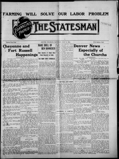 Denver Star, Jul 13, 1912