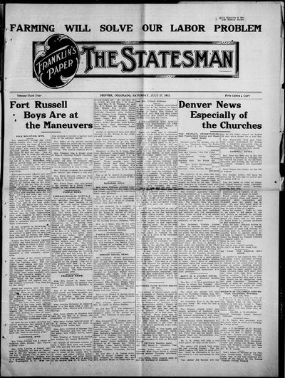 Denver Star, Jul 27, 1912
