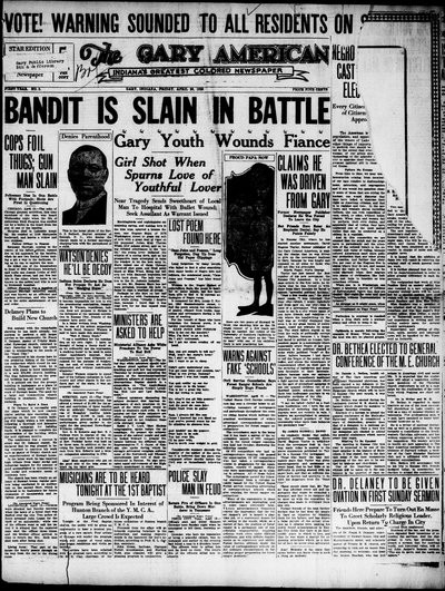 Gary American, Apr 20, 1928