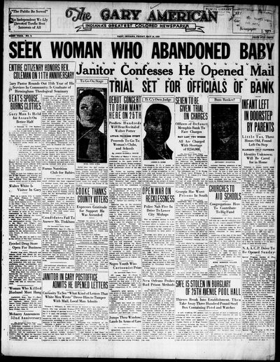 Gary American, May 18, 1928