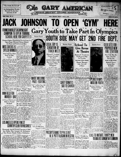 Gary American, Jun 15, 1928