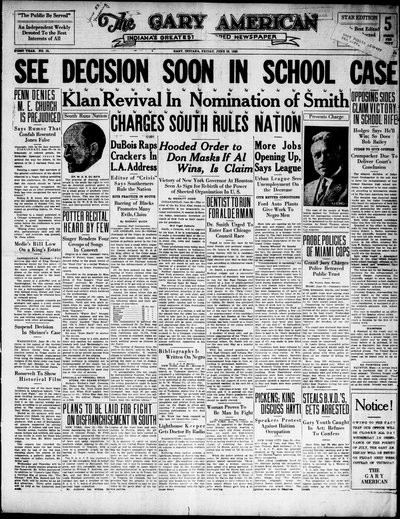 Gary American, Jun 29, 1928