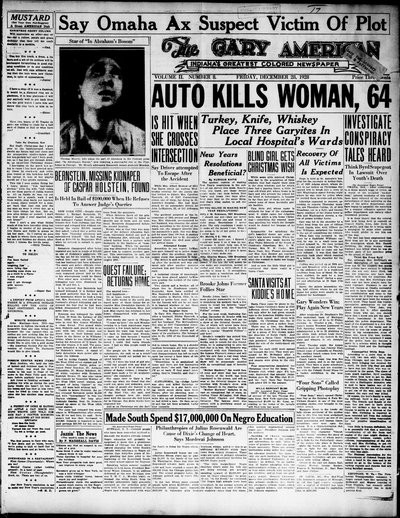 Gary American, Dec 28, 1928