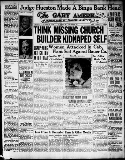 Gary American, Jan 11, 1929