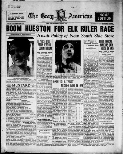 Gary American, Jul 19, 1929