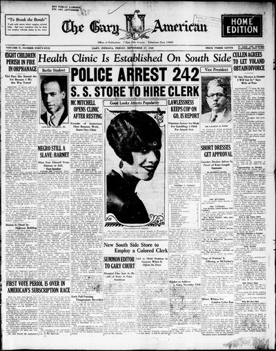 Gary American, Sep 27, 1929