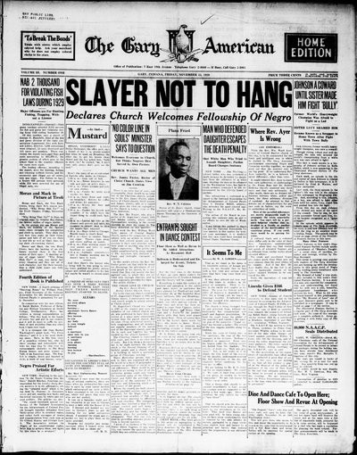 Gary American, Nov 22, 1929