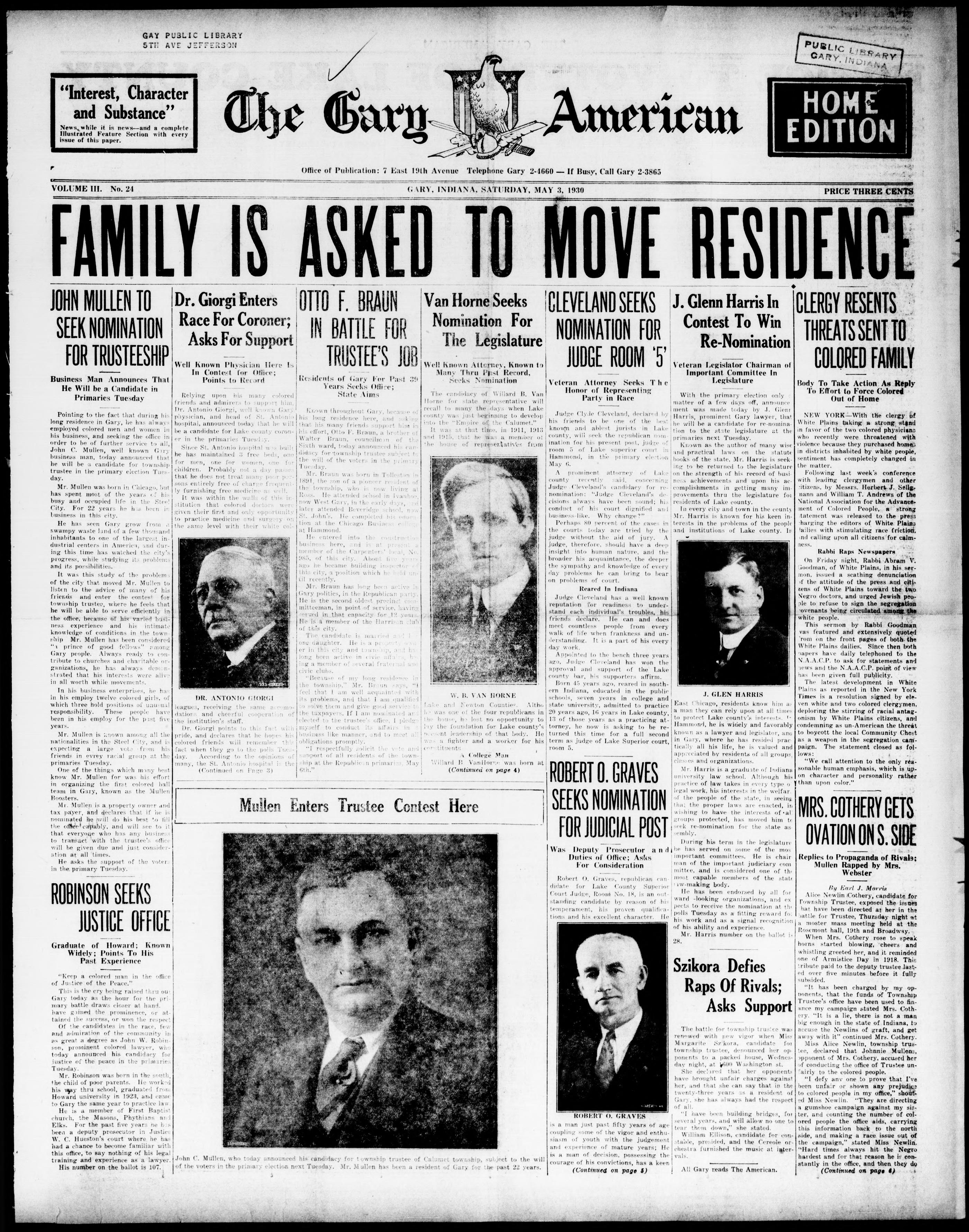 May 1930
