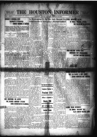 Houston Informer, Jun 28, 1919