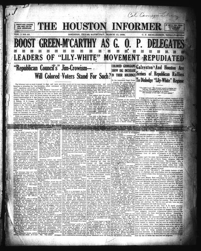 Houston Informer, Mar 13, 1920