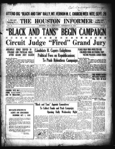 Houston Informer, Sep 25, 1920