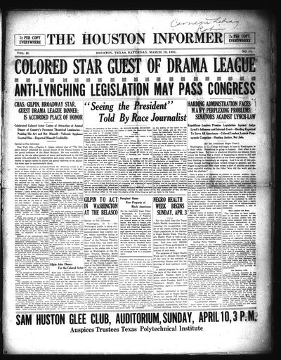 Houston Informer, Mar 19, 1921