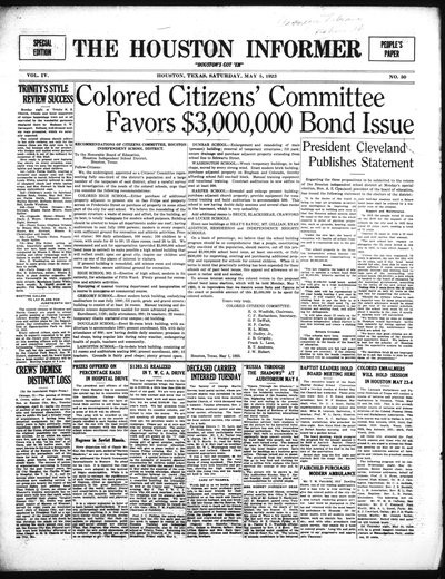 Houston Informer, Mar 5, 1923