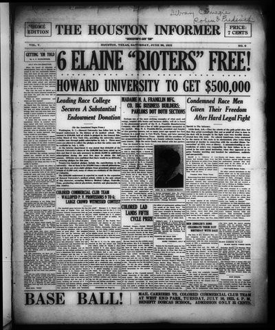 Houston Informer, Jun 30, 1923