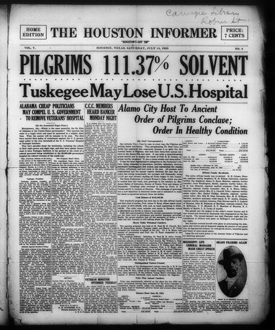 Houston Informer, Jul 14, 1923