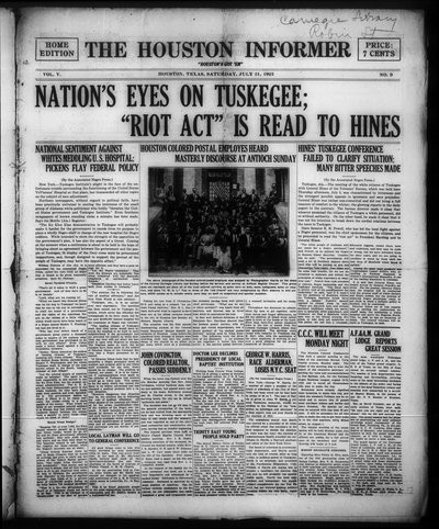 Houston Informer, Jul 21, 1923