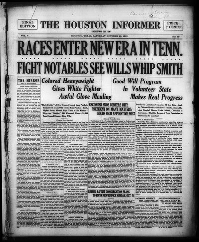 Houston Informer, Oct 20, 1923