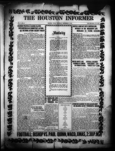 Houston Informer, Dec 22, 1923