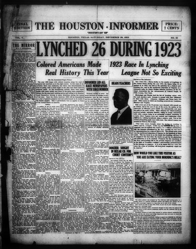 Houston Informer, Dec 29, 1923