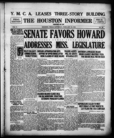 Houston Informer, Feb 16, 1924
