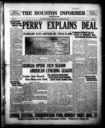 Houston Informer, Mar 29, 1924