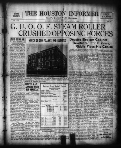 Houston Informer, Aug 8, 1925
