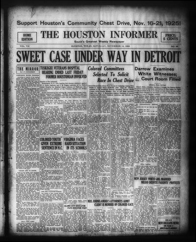 Houston Informer, Nov 14, 1925