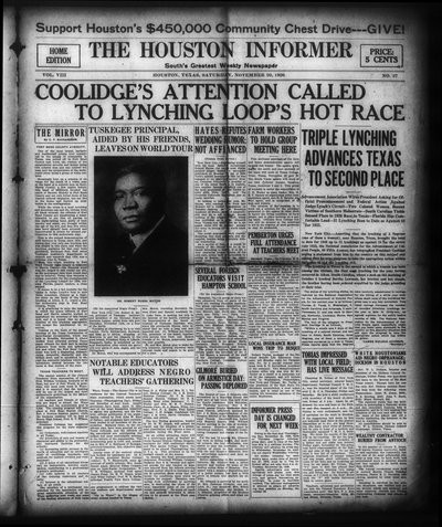 Houston Informer, Nov 20, 1926
