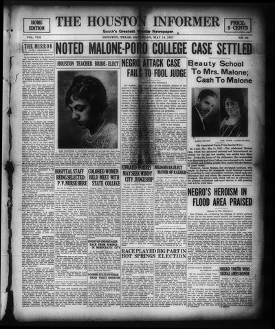 Houston Informer, May 14, 1927