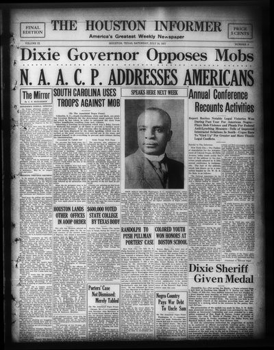 Houston Informer, Jul 16, 1927