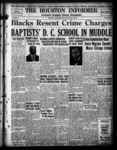 Houston Informer, Feb 18, 1928