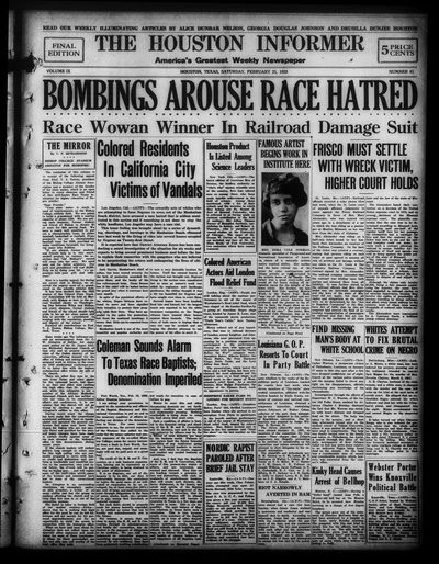 Houston Informer, Feb 25, 1928