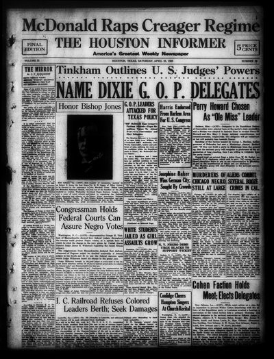 Houston Informer, Apr 28, 1928