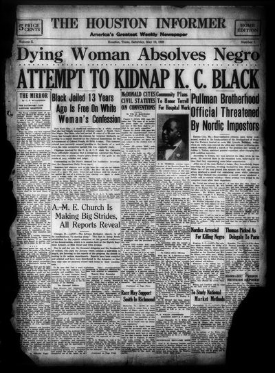 Houston Informer, May 19, 1928