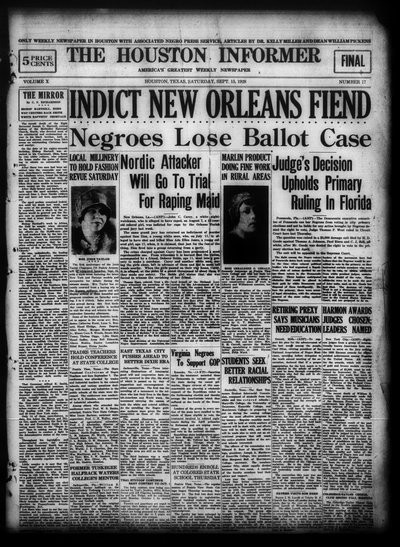 Houston Informer, Sep 15, 1928