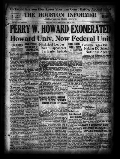 Houston Informer, Dec 22, 1928