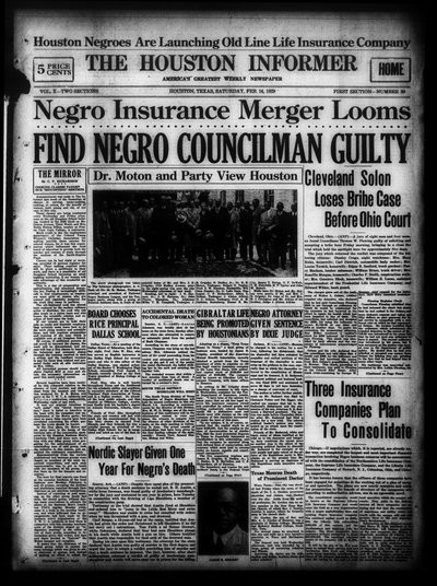Houston Informer, Feb 16, 1929